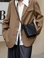 Soft cowhide bucket bag 15