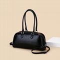 Female PU leather shoulder baguette 2