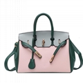 Female classic vegan leather Birkin bag