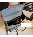 Female denim backpack