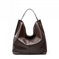 2025 new design vegetable tanned leather tote bag