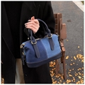 Female denim handbag pillow bag