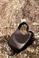 High quality crescent-shaped leather bag 11