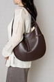 High quality crescent-shaped leather bag 8