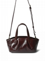 Female small leather handbag