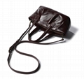 Female small leather handbag