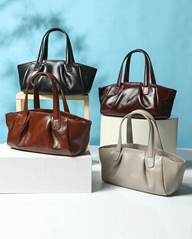 Female small leather handbag