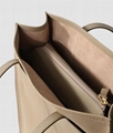 Female genuine leather shoulder tote bag