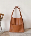 2025 female simple design commuter tote bag