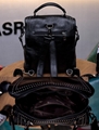 Female leather shoulder handbag