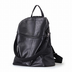 Female calfskin backpack