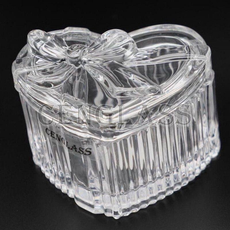 Glass Tableware Clear Glass Container   