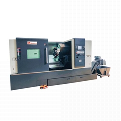 CNC Lathe with Hard Rail Inclined Bed