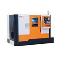 CNC Lathe with Common Inclined Bed