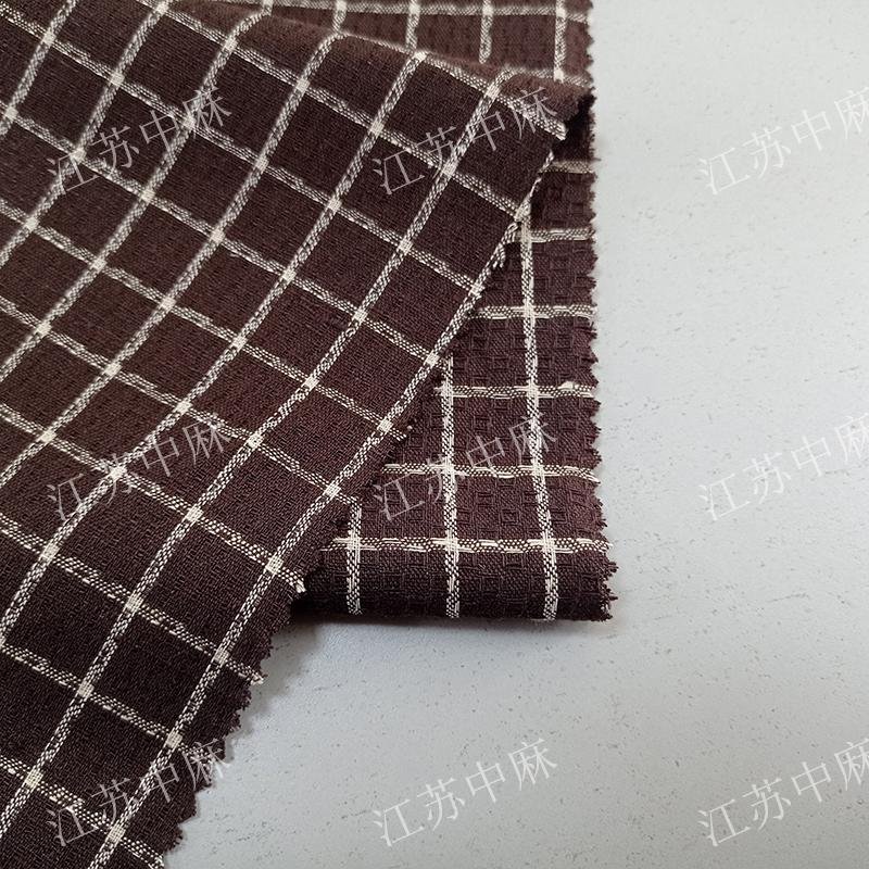 20% Linen 80% Viscose blend Fabric 4
