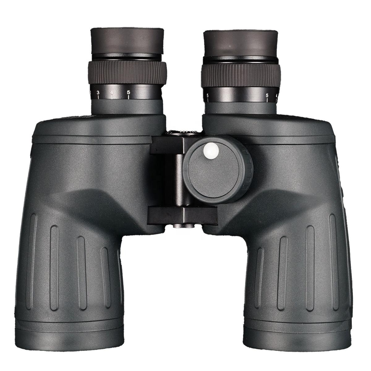 Military 7x50mm Binocular with reticle and compass Marine