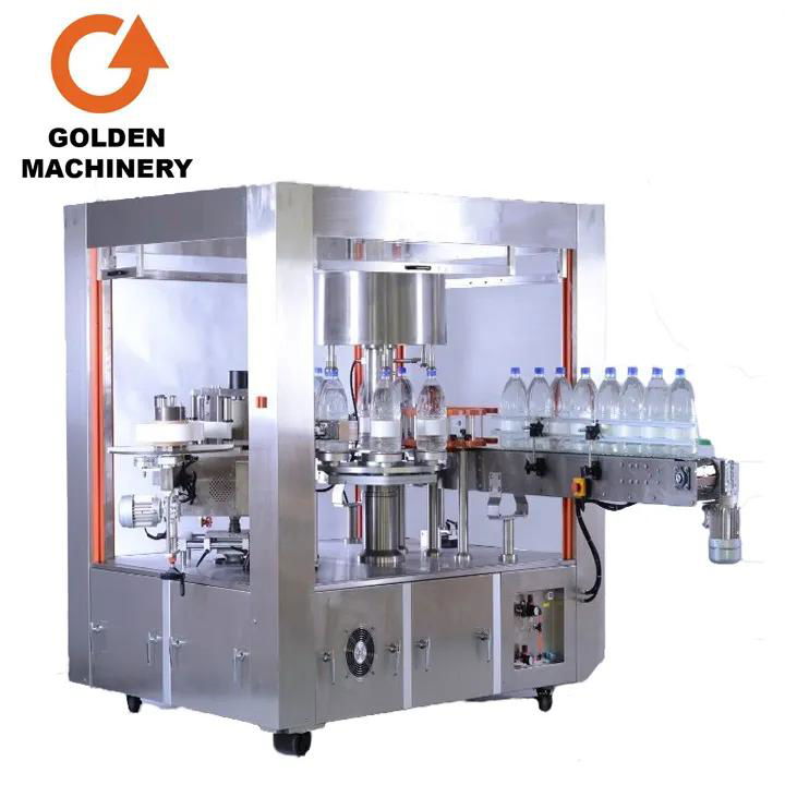 Bottle  Water Filling capping and labeling Triblock Filler machine 2