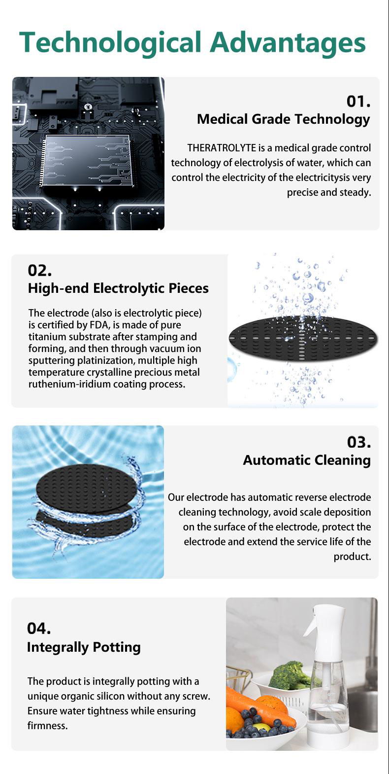 Disinfection spray bottle personal care sterilization FQB610 HCAT