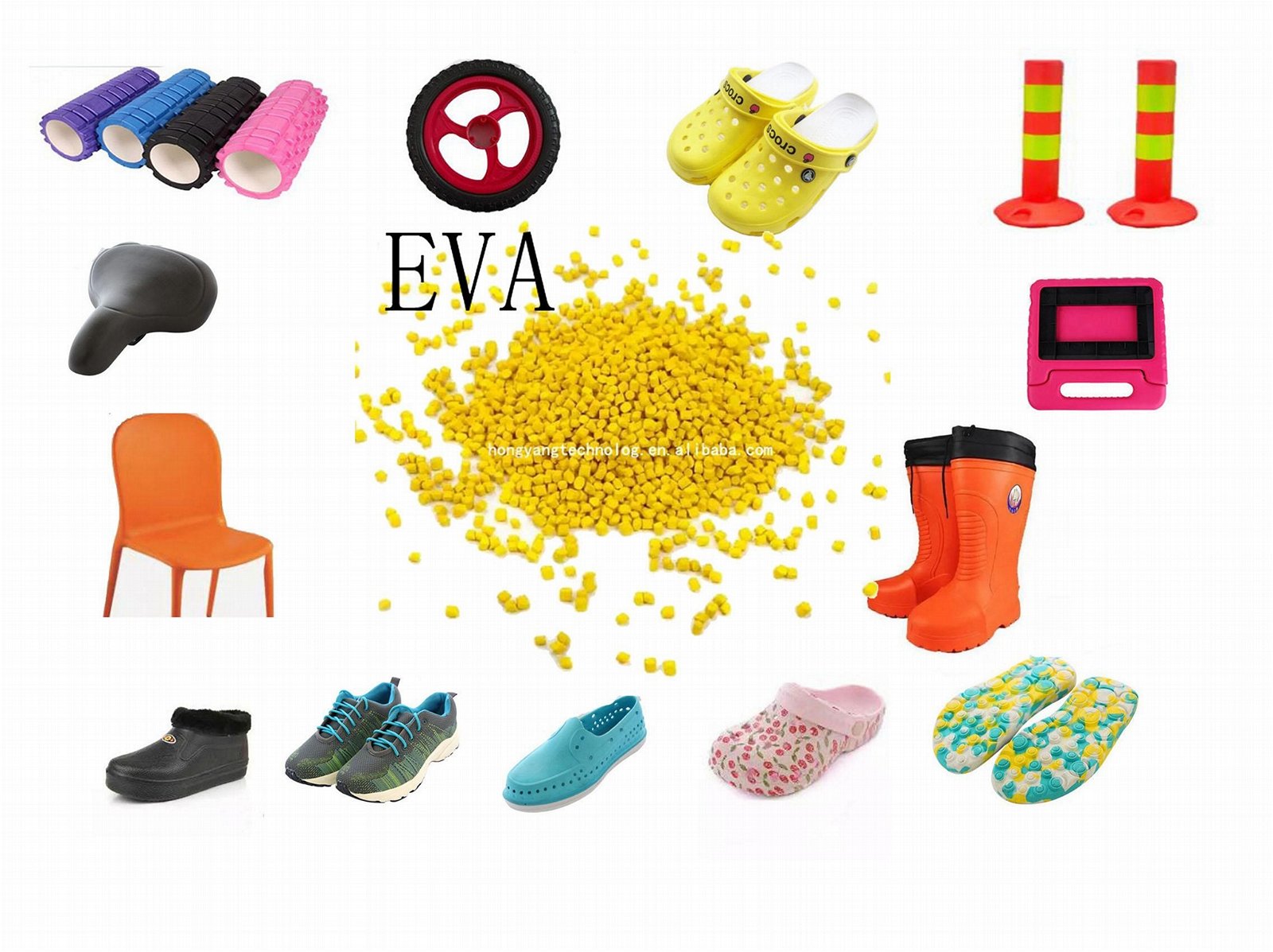 EVA raw material for Juvenile tire,toys etc. 4