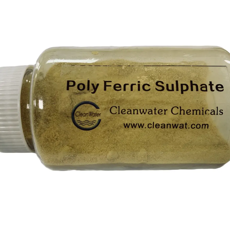 Poly Ferric Sulfate Polymeric Ferric Sulphate for Purification 5