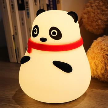 Kids LED Cute Soft Smart Room Bedside Desk Night Light 2