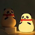 Led Touch Unique Table Silicone Panda Night Light 3