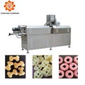 Puffed Corn stick snack cheese ball corncobs food making machine extruder line 5