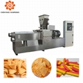 Fried Bugles Doritos Prawn Snack Chips Shrimp Crackers Making machine 2