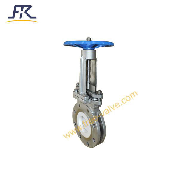  Ceramic lined Knife Gate Valve 4