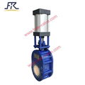 Pneumatic ceramic lined double disc gate valve  3