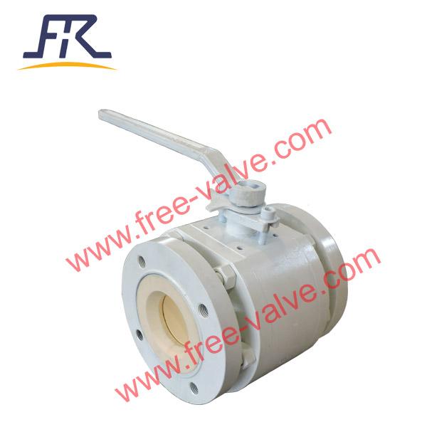 Ceramic Lined Ball Valve 2