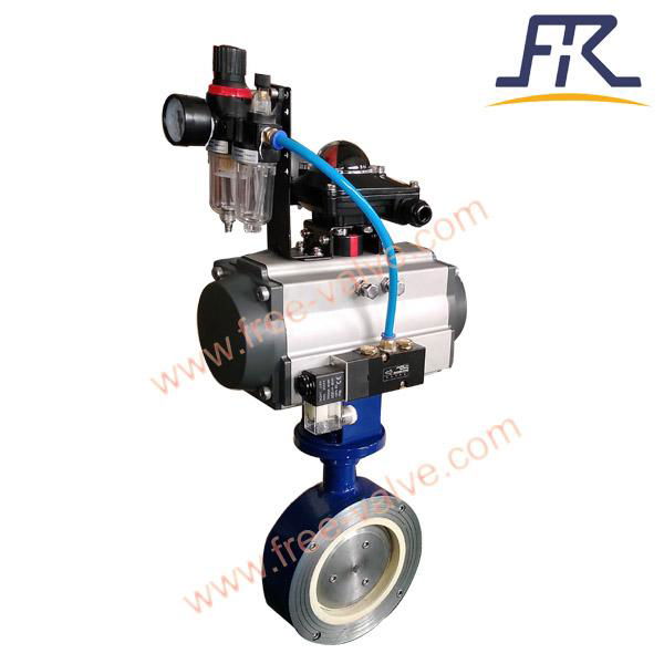 Ceramic Lined Butterfly Valve 4