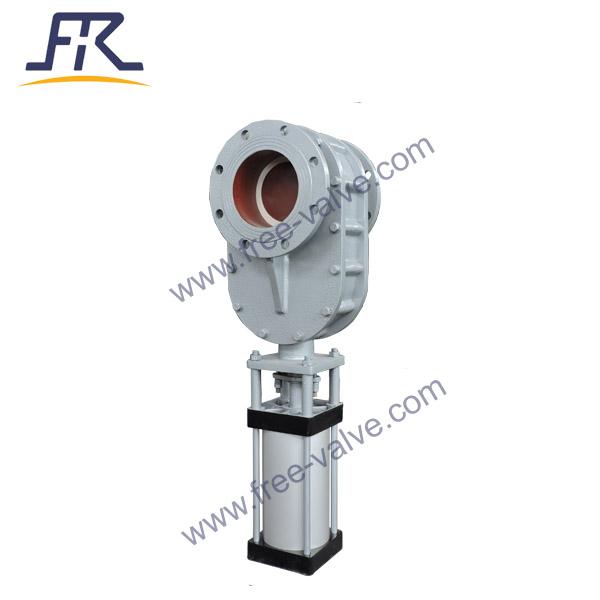 Pneumatic Ceramic Lined Twin Disc Gate Valve  2