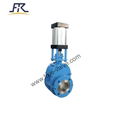 Pneumatic Ceramic Lined Twin Disc Gate Valve  4