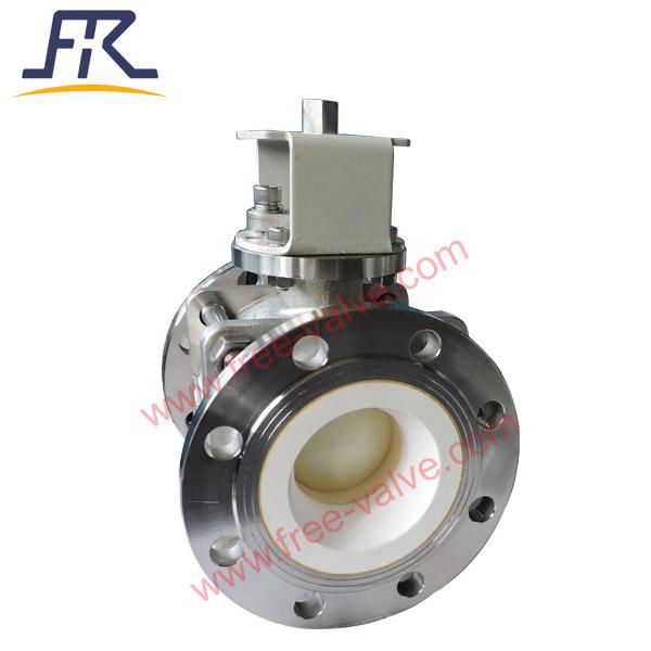 Stainless Steel Ceramic Lined Ball Valve 2