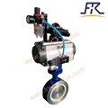 Pneumatic Ceramic Lined  Butterfly Valve 1