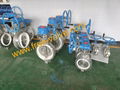 Pneumatic Ceramic Lined  Butterfly Valve