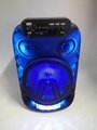 bluetooth speaker karaoker portable speaker with colorful lights trolly speaker 2
