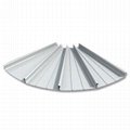 铝镁锰金属屋面 65型直立锁边屋顶屋面 铝板 铝单板 5