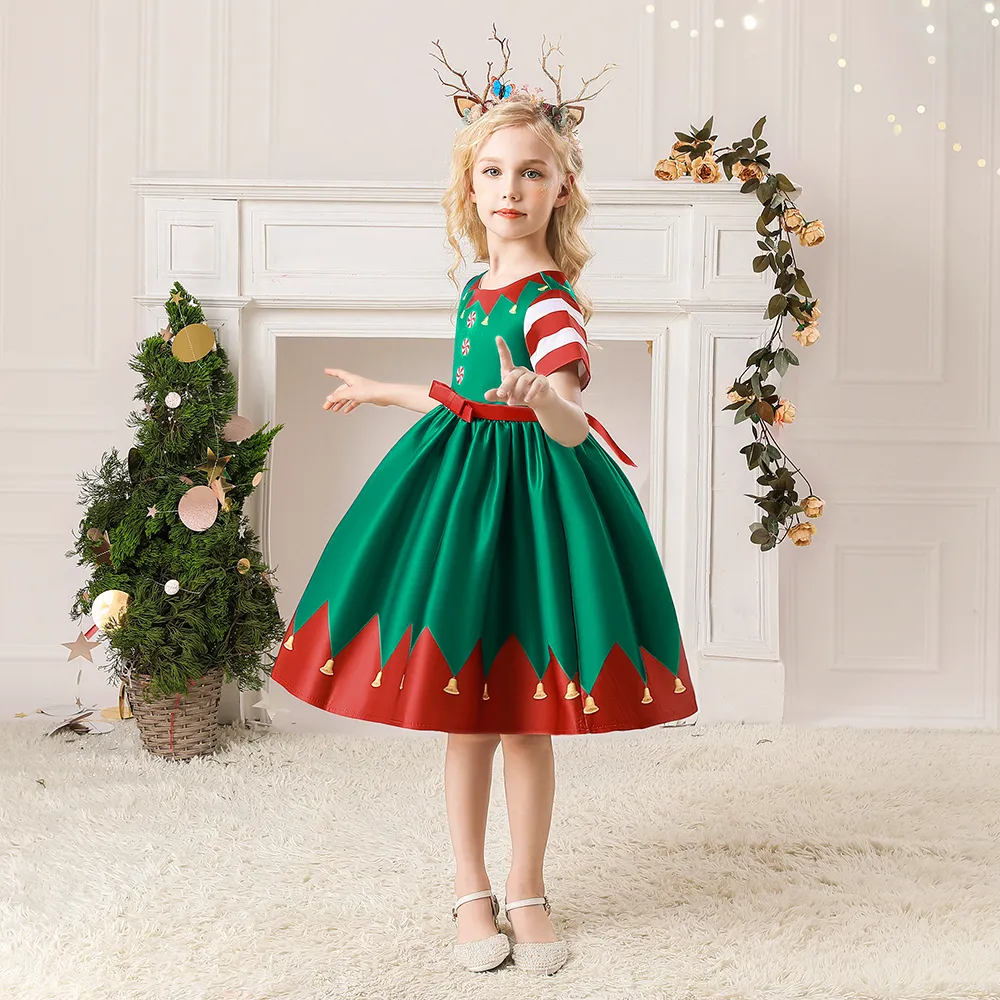 High Quality Christmas Kids Dresses 
