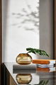 北欧轻奢玻璃花瓶摆件现代客厅桌面琉璃花器摆件 3