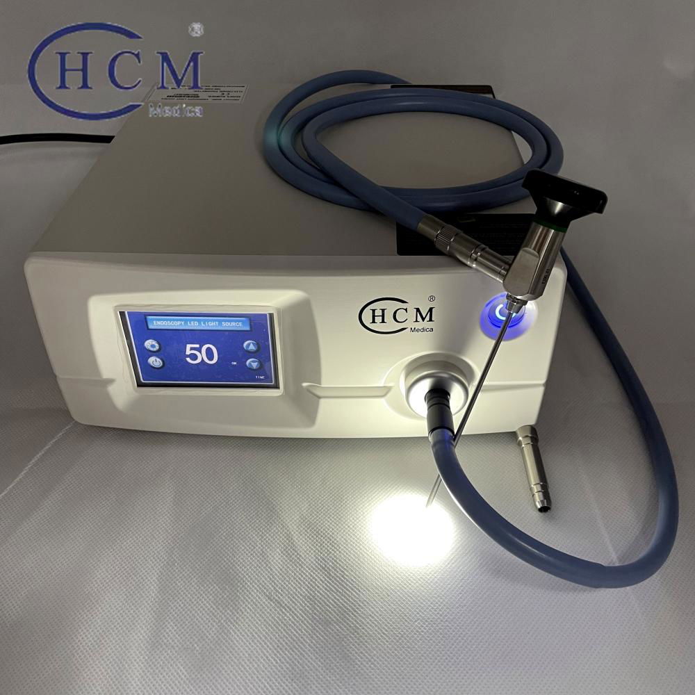 120W High Quality Touch Screen Rigid Endoscope Ent Laparoscope Camera LED Light  3