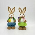 For Star Factory Suppliers Handcraft Home Decoration Garden Easter Rabbit 