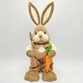For Star Factory Suppliers Handcraft Home Decoration Garden Easter Rabbit  5