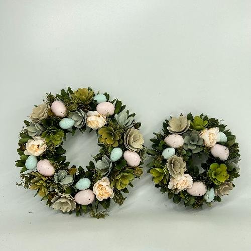 Shenyang for Star Factory Suppliers Spring Easter Decoration Wooden Curly Wreath 2