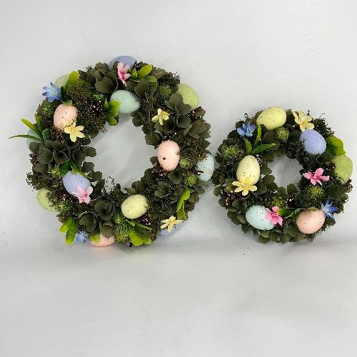 Shenyang for Star Factory Suppliers Spring Easter Decoration Wooden Curly Wreath 3