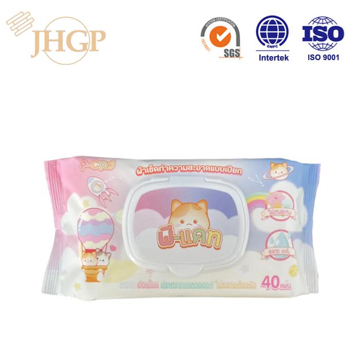 40pcs Baby Wipes For Sensitive Skin Very Soft (China Manufacturer