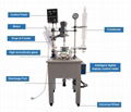 10L 單層玻璃反應釜 5
