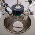 高硼硅玻璃 實驗室20L單層玻璃反應釜 3