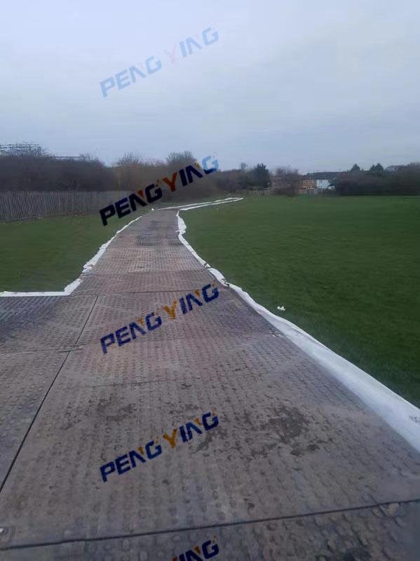 HDPE paving mat skid-resistant wear-resistant a double-resistant temporary board
